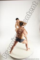 Fighting reference poses of Norbert & Radan